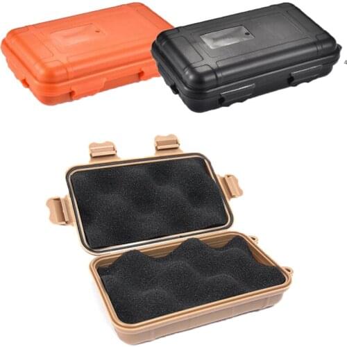 Outdoor Hiking Waterproof Box Storage Kayak Camp EDC Survive Kit Container Carry Travel Camping Trunk Airtight Seal Case Gear