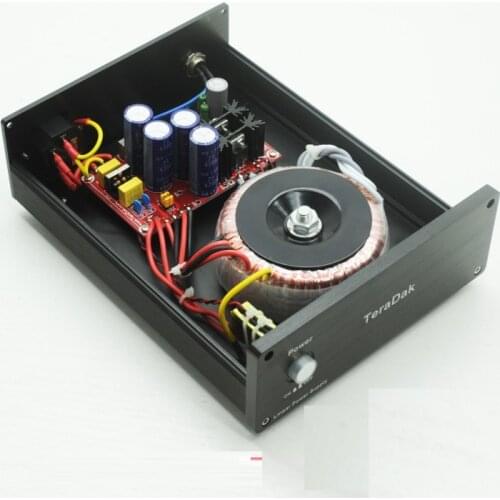 Size(mm):W166 H70 L210 DC12V 3A linear power supply amplifer