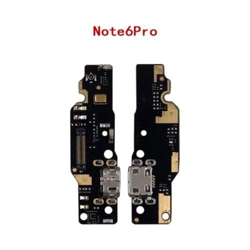 10PCS/Lot For Xiaomi Redmi NOTE 6 PRO NOTE6 USB Charging Dock Jack Plug Socket Port Connector Charge Board Flex Cable
