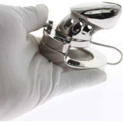 2-IN-1 ball stretcher cock cage CB6000 Stainless Steel penis Lock Male Chastity Device with Urethral Catheter BDSM Toys Fetish