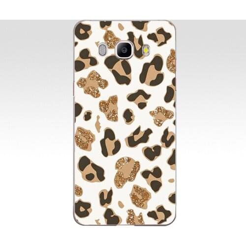55Fashion Sexy Leopard Print Panther Soft Silicone Tpu Cover phone Case for Samsung j3 j5 j7 2015 2016 17 j2 prime j6 Plus 2018