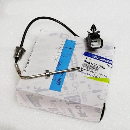 Abgastemperatur Sensor EGT hinten RR For SsangYong Rexton W/Actyon/Korando/Rodius OEM 6651501158