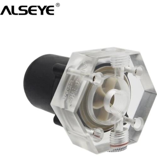 ALSEYE Water Cooling Pump HQ 6M DC 12V Water Cooler Pump 10000RPM G1/4 Thread for Gaming CPU and GPU