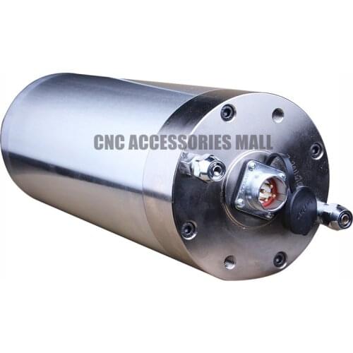 CNC Metal Engraving Machine spindle motor 4kw D110mm constant torque water cooled spindle 24000rpm ER20