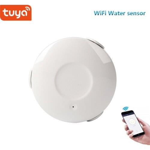 Tuya smart home security wifi water sensor flood sensor for smart life free APP compatible