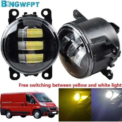 For Citroen Jumpy Box 2010 2011 2012 2013 2014 2015 Headlights H11 LED 12V Daytime Running Light Fog Lamp Assembly Fog Light