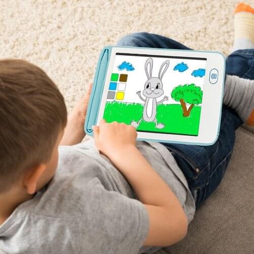 LCD Handwriting Board 6.5 Inch Drawing Board Colorful Digital Electronic Drawing Board Memo Pad Portable Mini Notepad For Kids