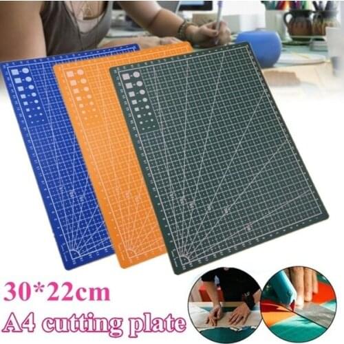 A4 Double-sided Grid Lines Cutting Board Mat Self-healing Cutting Pad Manual DIY Tool