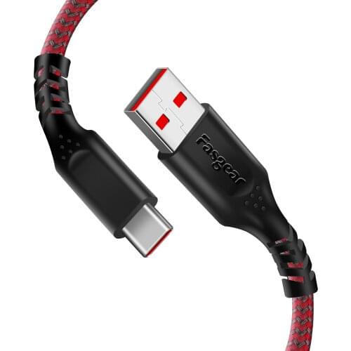 1.8M 30W Type C USB Cable for OnePlus Nylon Quick Charge USB Data Cable USB Charging Cord For Samsung Huawei OPPO Smartphone