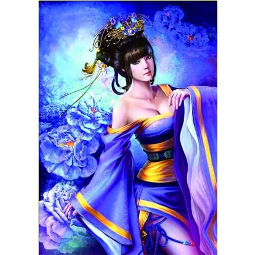 5D DIY Crystal Diamond Mosaic Painting Sets Princess Art Craft Picture Rhinestones Cross Stitch Embroidery Needlework 50X65CM