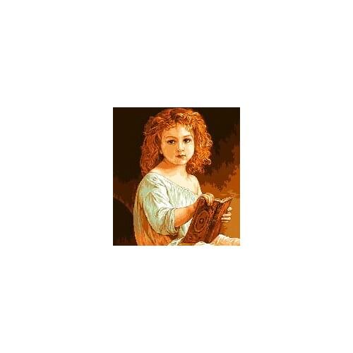 Mary as a Child Girl Read Sewing kit Top Quality Embroidery Needlework 14CT Unprinted Art Cross Stitch Kits DIY Handmade Decor
