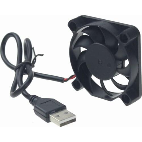 100 Pieces Gdstime DC 5V USB 5010 PC Computer Cooling Cooler 50x50x12mm 5cm 50MM CPU Fan