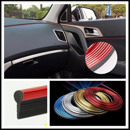 Car interior Decoration thread line Insert Strip Accessories for Chevrolet Volt SS Chevelle FNR 1970 1967 Impala Chaparral
