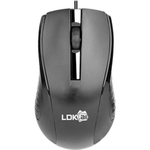 LDKAI Q8 Wired Mouse, a High-Quality Gaming Business Office Optical USB Mouse Designed for Students and Office Workers