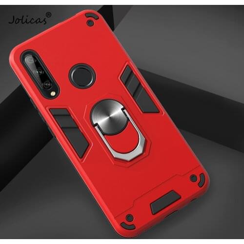 Silicone Cases For funda Huawei Enjoy 10 Plus Magnetic Car Hold Shockproof Hard PC Case Ajax Huawei coque Honor 9X Enjoy 9 8