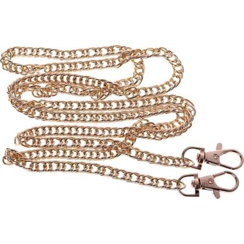 THINKTHENDO Purse Replacement Handbags Bags Handle PU Strap Chain bag strap bag handle bag hardware Length 120cm