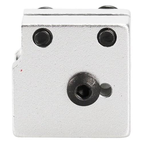 1pc 3D printer accessories Volcano hot end of extrusion head heated aluminum block 20x20x11.5 mm