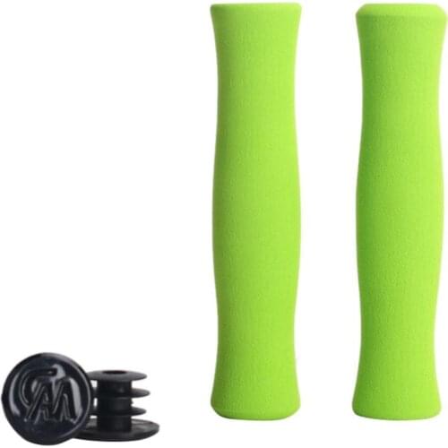 2 Pcs Motorcycle Bike Cycle Bicycle Foam Sponge Nonslip Comfortable Handlebar Grip Cover
