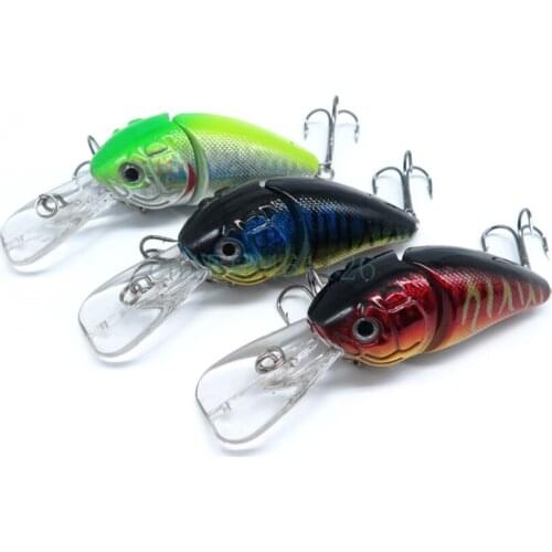 3pcs/lot wobbler fishing lure Artificial Bait Plastic Hard Fishing Lure minnow Fishing Bait 8.5cm/15g pesca