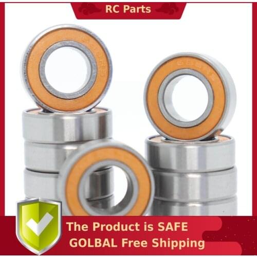 688-2RS Bearing ABEC-3 10PCS 8x16x5 mm Miniature 688RS Ball Bearings 618/8RS Z3V3 Orange Sealed Bearing 688 2RS
