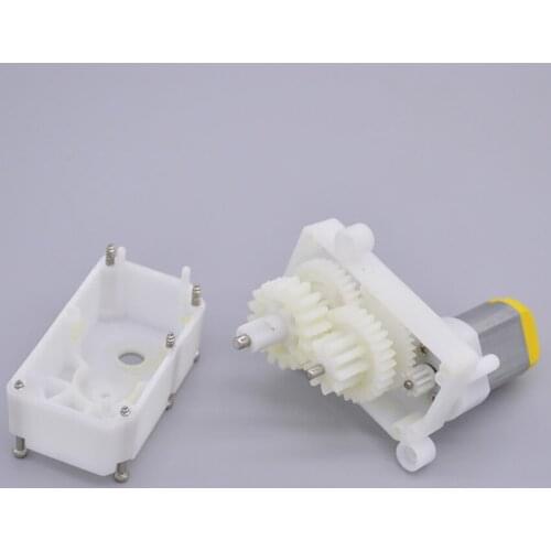 7-Shaped 180 Model Micro Gear Motor Carbon Brush DC3-6V 125-250RPM Deceleration Electric Machinery DIY Robot Accessories