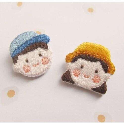 Embroidery Diy Brooch Couple Dress T-shirt Fabric Material Bag First-time Handmade Adult Self-embroidery Kit Gift To Boyfriend