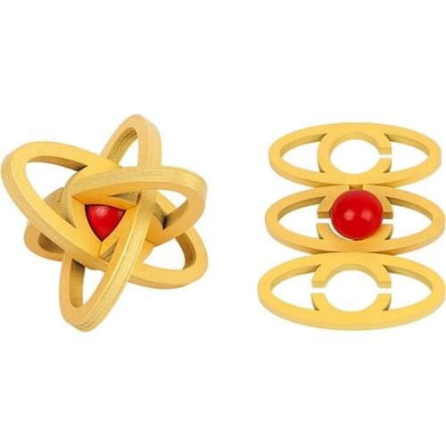 Children Puzzle Wooden Toys Kong Ming Lock Brain Teaser IQ Game Test Toy For Children Infant Puzzle Early Education Learning Toy