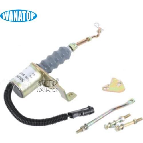 Diesel Stop Solenoid 1750ES SA-3799-12 6290050 SA-3799-24 for RSV DELL