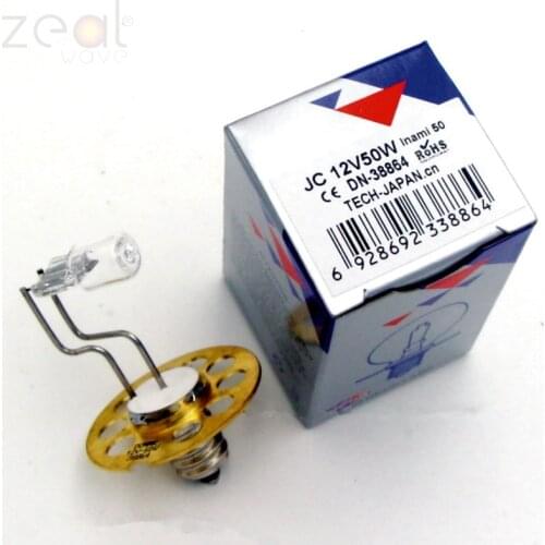 For DONAR 12V50W Screw Halogen Lamp Inami 50 9 Hole Bausch & Lomb Ophthalmology Slit Lamp Microscope Bulb E14 DN-38864 Inami 50