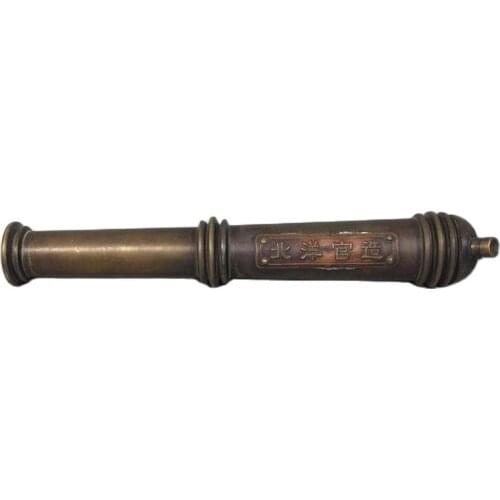Chinese Old Copper Collection Pure Copper Hand Cannon