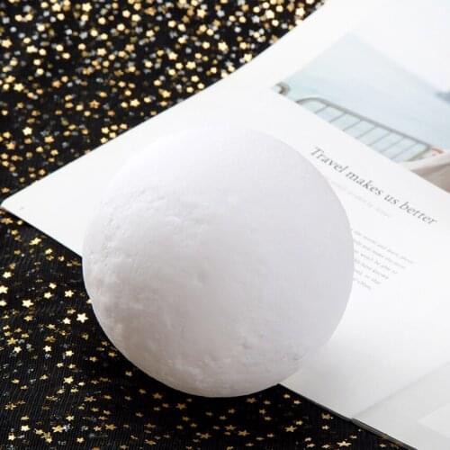 Creative Moon Lamp Lights Cake Decoration Round DIY Birthday Cake Ornaments, Household Bedroom Bedside Decoration Night Light