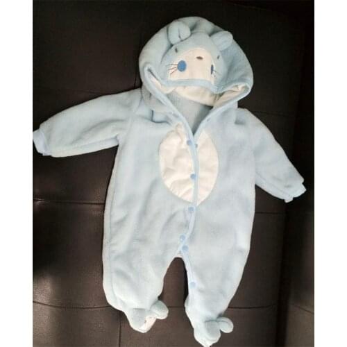 Doll clothes For 50-57cm Baby newborn dolls boy girl silicone vinyl reborn baby doll bebes reborn boneca toy gifts