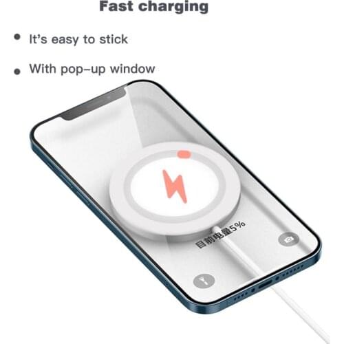 For IPhone 12 15W Magnetic Charger Wireless Charger Stand Fast Charging For IPhone 12 Pro 12 Mini Samsung Huawei