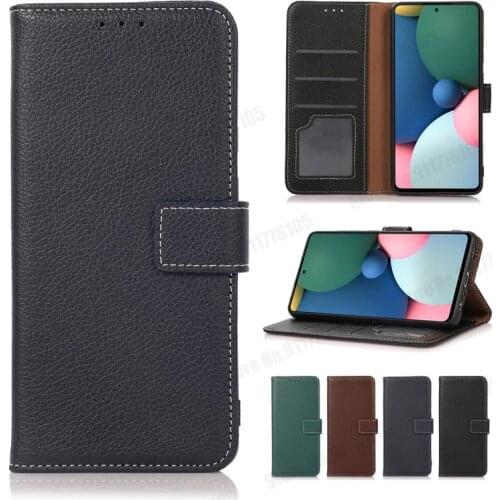 Soft Litchi Texture Leather Flip Stand Case For Motorola MOTO G Stylus 5G G60 G50 G100 G9 G8 Power G 5G Wallet Card Holder Cover