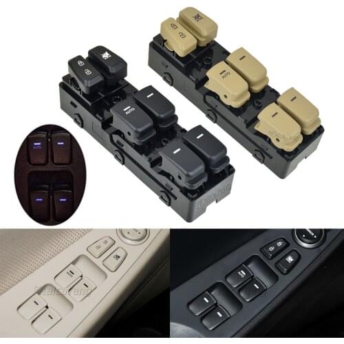 New 2 Colors Car Styling Auto Multi-Functional Window Switch For Hyundai Sonata 2011 2012 2013 2014 93570-3S000