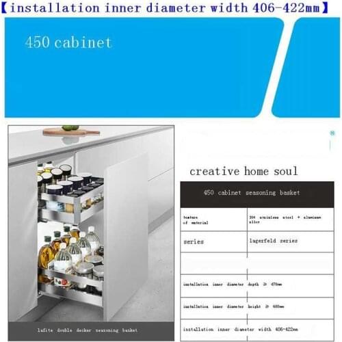 Armario Organizer Organizador Dish Keuken Stainless Steel Cocina Rack Cuisine Kitchen Cabinet Cestas Para Organizar Basket