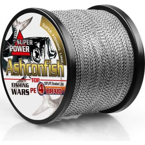 Braided fihing line 0.06mm 0.08mm 0.1mm super braided wire fishing string 2LB 4LB 6LB 100LB 4 strands 500M 1000M 1500M 2000M