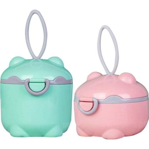 Portable Milk Powder Divider Box For Going Out Food Double Sealed Storage Box Fruits Side Dishes Snack Foods Multi-function Tool