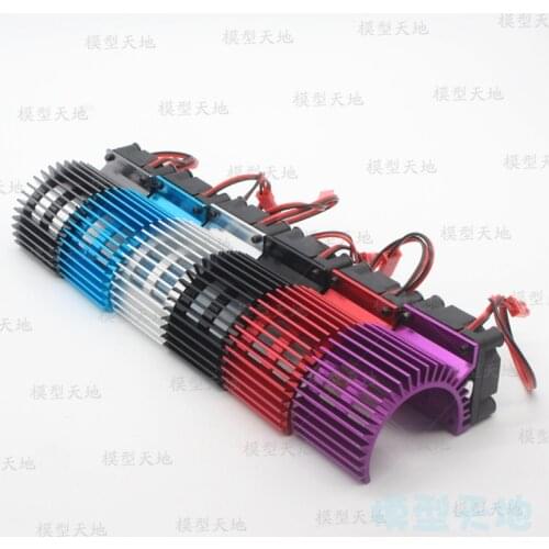 RC 1/10 540 550 Motor Heat Sink With Cooling Fan 03300 3650 3660 3674 HSP 03011 107051 7014