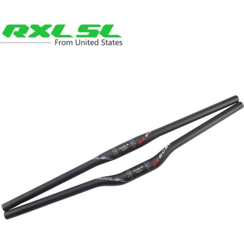 RXL SL One-Shaped Mtb Handlebar 31.8mm Mountain Bike Carbon Handlebar 3K Matte 640/660/680/700/720/740mm Mtb Handlebars