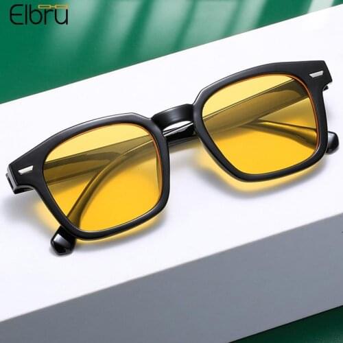 Elbru New Design Korean Style Rice Nail Sunglasses Women Sun Glasses Trendy Big Frame Glasses Ultraviolet-proof Sunglasses UV400