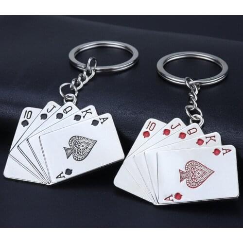 Pork Ace Keychain pendant personalized car accessories metal key pendant small gift