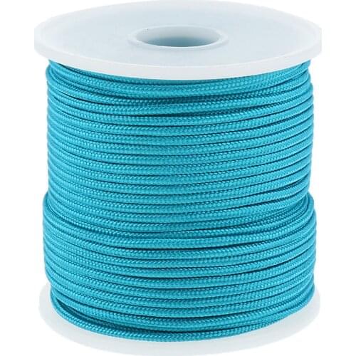2mm 50m High Strength Nylon Cord Tent Guyline Rope For Outdoor Camping Tent