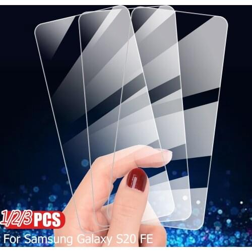 1-3pcs Tempered Glass For Samsung Galaxy S21 S20 FE 5G 4G S21 Plus Screen protector For Samsung Galaxy S20 fe S20FE s21 Glass