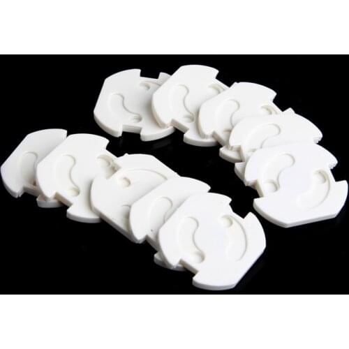10Pcs Mains Plug Socket Cover Baby Proof Child Safety Plug Guard Protector P15B