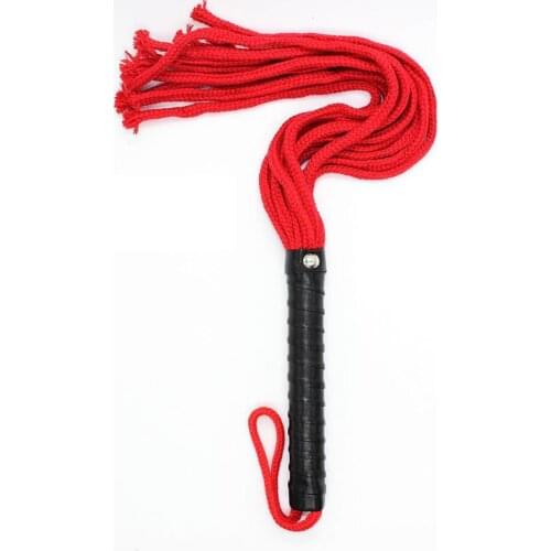 BDSM horse tails whips Sex Toys Adult Game Sexy Spanking Paddle Whip Leather hand shank Rope Flirt Toys sex Products for Couple