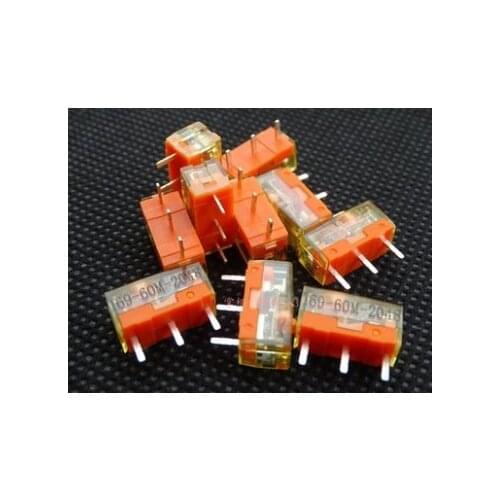 FREE SHIP 200PCS /LOT New Original TTC dustproof gold series mouse micro switch 3 Pin gold contactor 60 million clicks lifetime