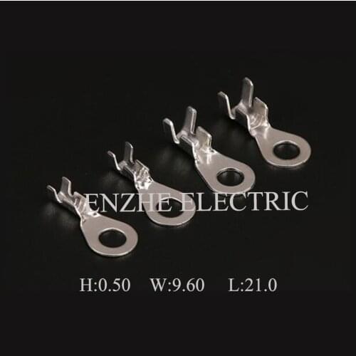 DJ431-5A/B/C Material thickn 0.4 auto terminal brass Plug-in terminal spring wire connector cable automotive wiring harness plug