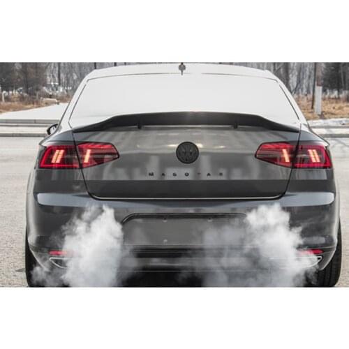 For Volkswagen Passat Spoiler B8 version 2017-2020 Carbon Fiber Material Dedicated Tail Modified Car Rear Trunk Wing Lip