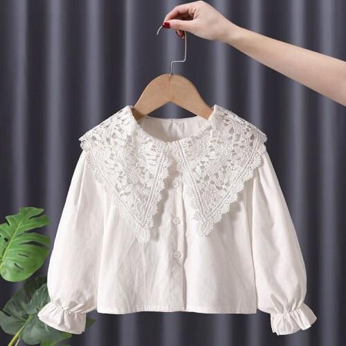 ISHOWTIENDA White Blouses For Girls